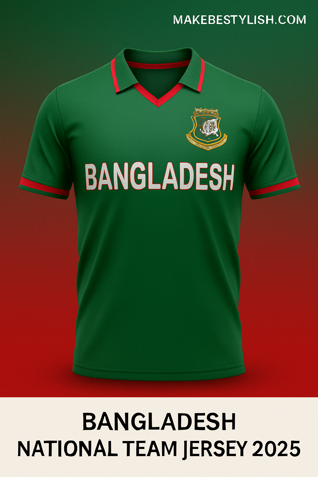 Bangladesh National Team Jersey 2025